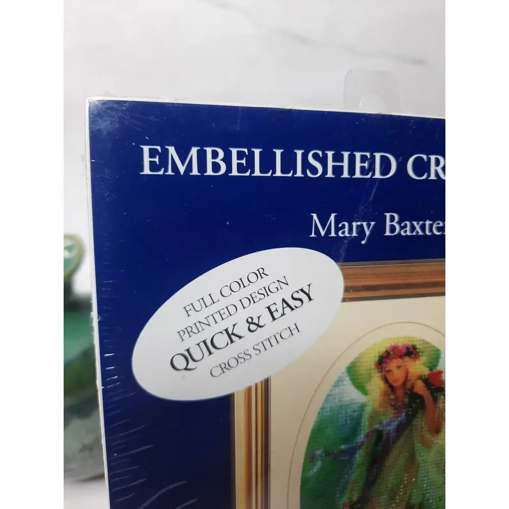 Candamar Embellished Cross Stitch Kit Messenger of Love 5123 5x7